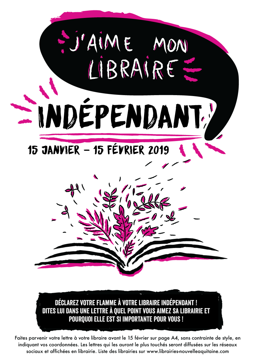 Illustration de l'article : J'aime mon libraire indépendant