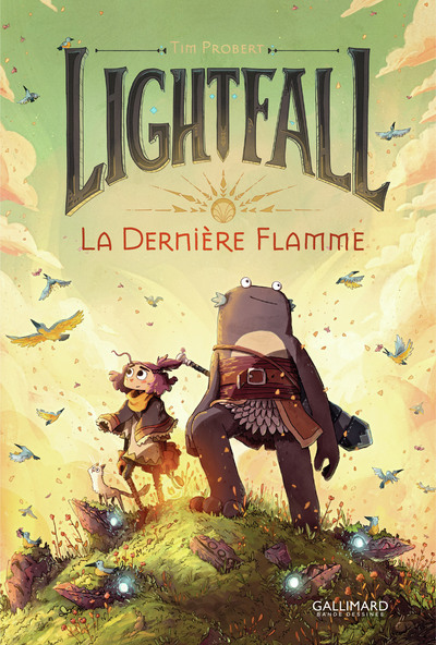 couverture du livre Lightfall La derniere flamme