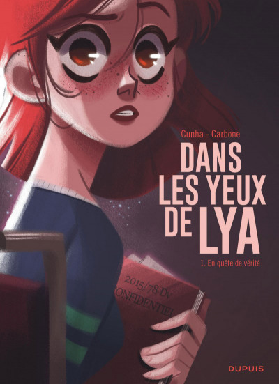 couverture du livre Dans les yeux de Lya