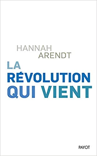 couverture du livre La révolution qui vient