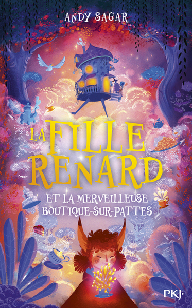 couverture du livre La fille renard et la merveilleuse boutique-sur-pattes