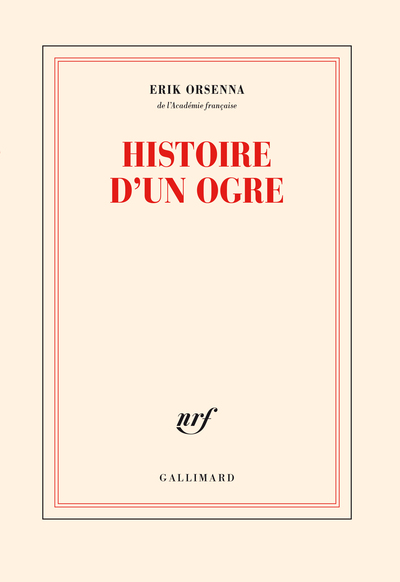 couverture du livre Histoire d'un ogre