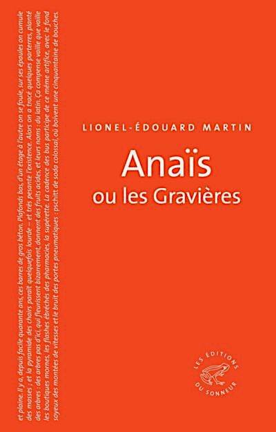 couverture du livre Anaïs ou les Gravières