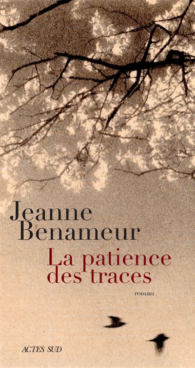 couverture du livre La patience des traces